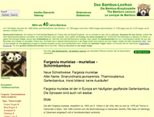 Tablet Screenshot of fargesiamurielae.de